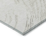 Addison Chantille ACN2133 Swirls Machine Made Transitional Ivory Rug