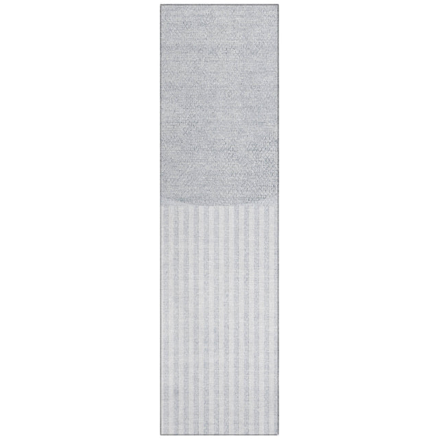 Addison Chantille ACN2134 Geometric Machine Made Transitional Blue Rug