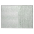 Addison Chantille ACN2134 Geometric Machine Made Transitional Green Rug