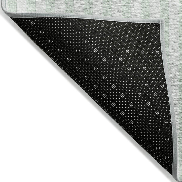 Addison Chantille ACN2134 Geometric Machine Made Transitional Green Rug