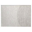 Addison Chantille ACN2134 Geometric Machine Made Transitional Putty Rug