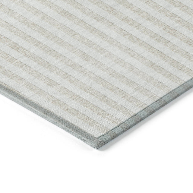 Addison Chantille ACN2134 Geometric Machine Made Transitional Putty Rug
