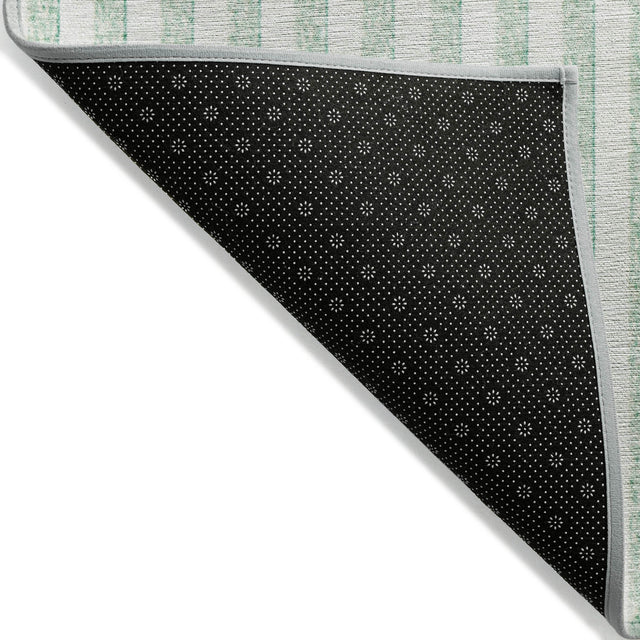 Addison Chantille ACN2134 Geometric Machine Made Transitional Teal Rug