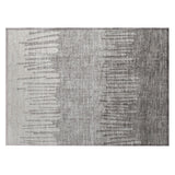 Addison Chantille ACN2135 Stripes Machine Made Transitional Gray Rug