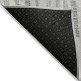Addison Chantille ACN2135 Stripes Machine Made Transitional Gray Rug