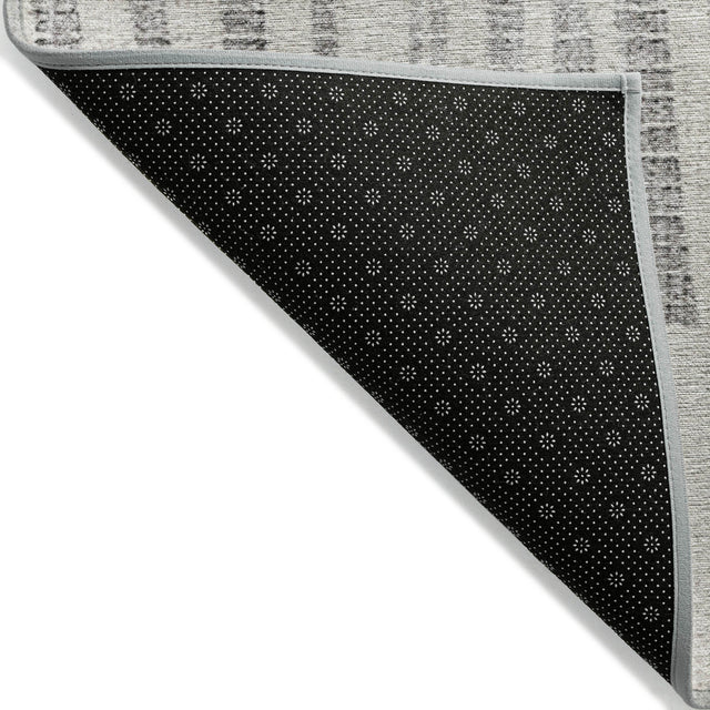 Addison Chantille ACN2135 Stripes Machine Made Transitional Gray Rug