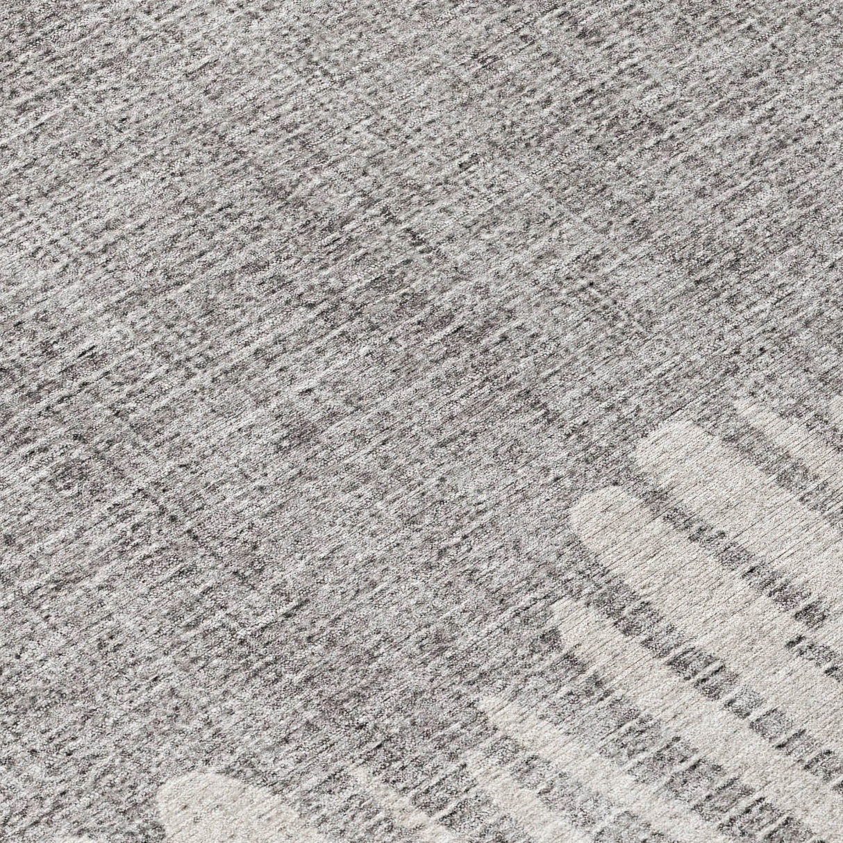 Addison Chantille ACN2135 Stripes Machine Made Transitional Gray Rug