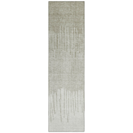 Addison Chantille ACN2135 Stripes Machine Made Transitional Putty Rug