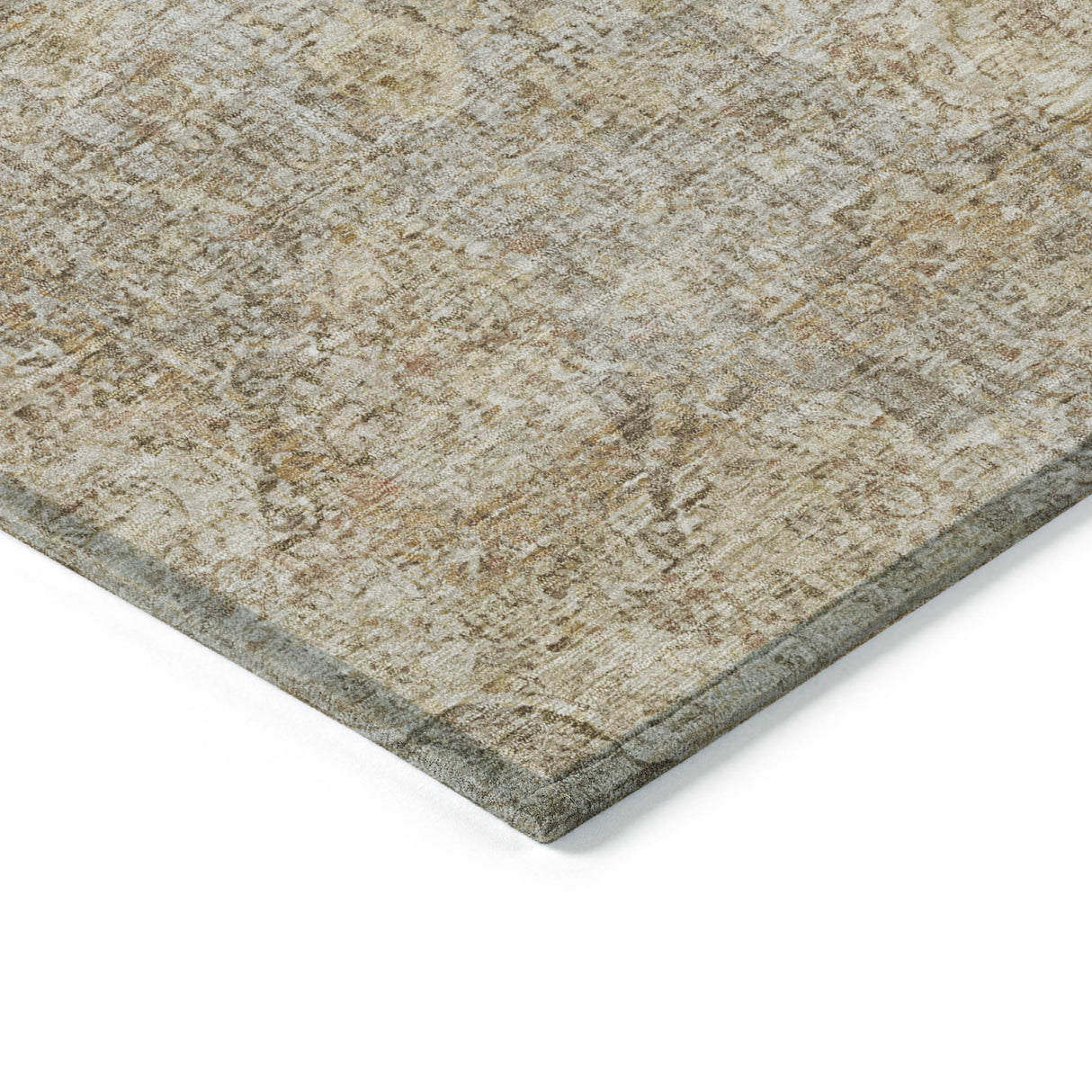 Addison Chantille ACN2136 Global Machine Made Traditional Beige Rug
