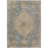 Addison Chantille ACN2136 Global Machine Made Traditional Blue Rug