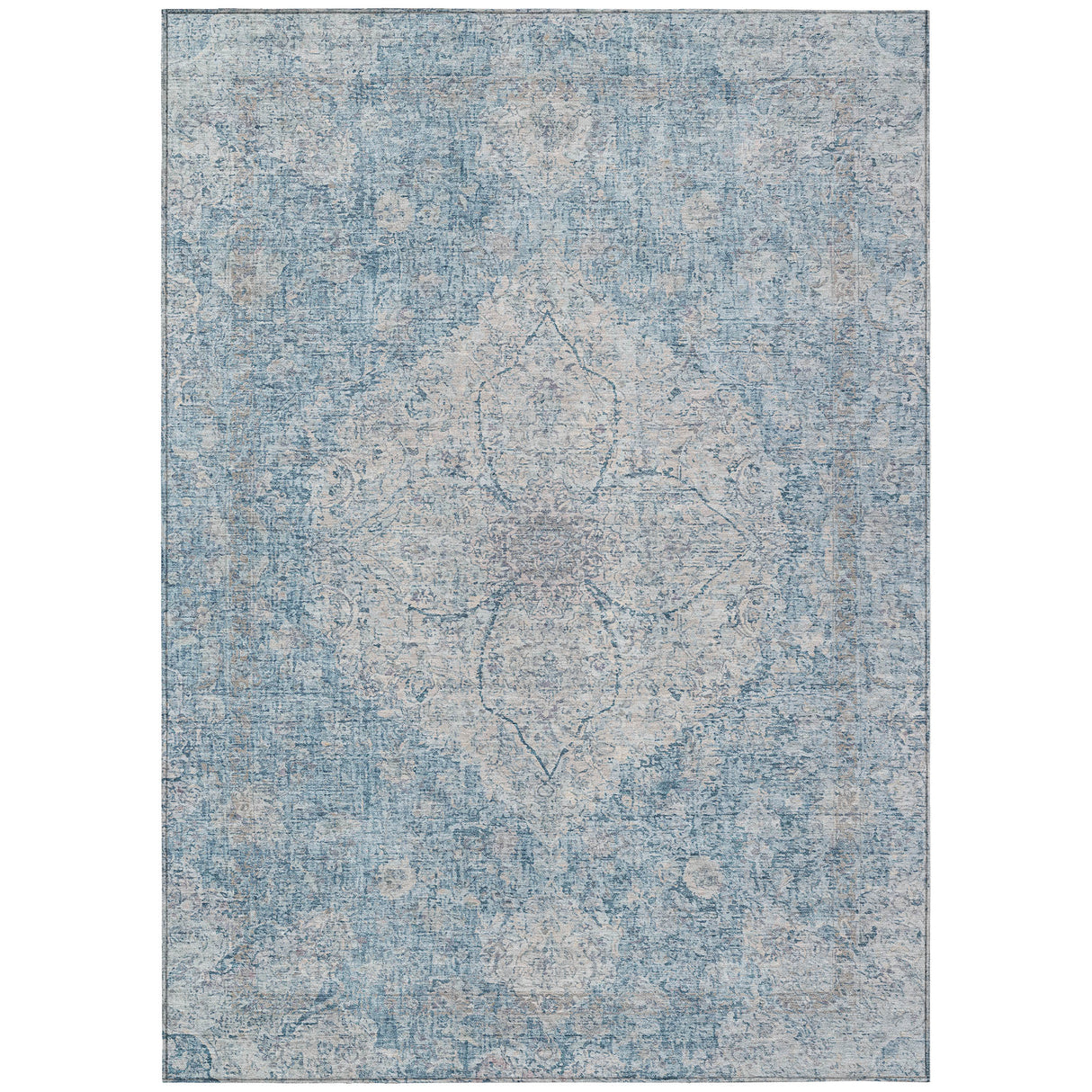 Addison Chantille ACN2136 Global Machine Made Traditional Denim Rug
