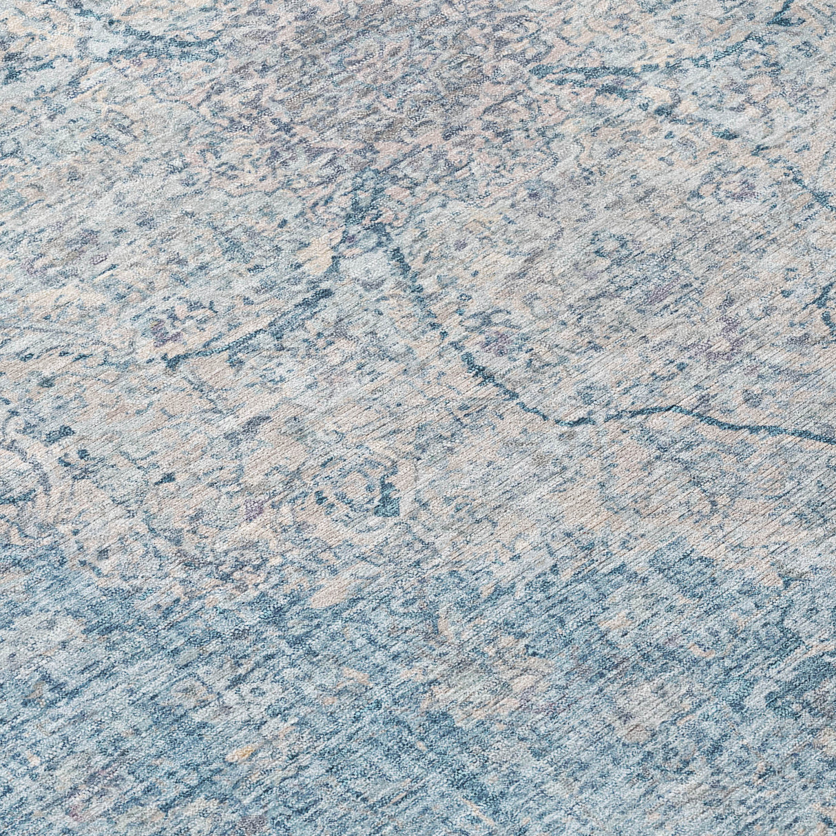 Addison Chantille ACN2136 Global Machine Made Traditional Denim Rug