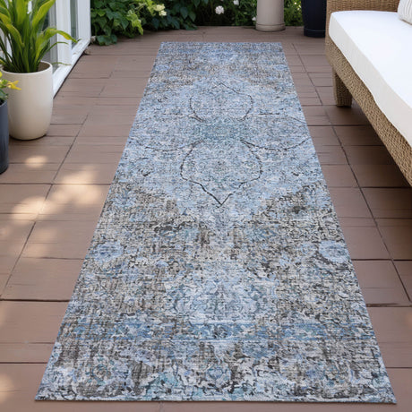 Addison Chantille ACN2136 Global Machine Made Traditional Gray Rug