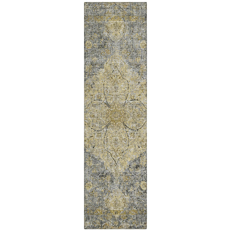 Addison Chantille ACN2136 Global Machine Made Traditional Pewter Rug
