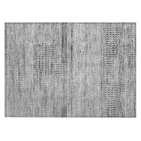 Addison Chantille ACN2137 Stripes Machine Made Transitional Gray Rug