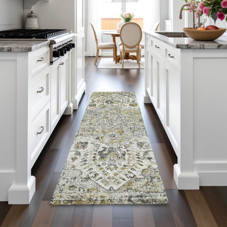 Addison Chantille ACN2138 Global Machine Made Traditional Beige Rug