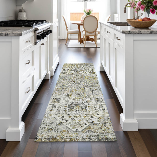 Addison Chantille ACN2138 Global Machine Made Traditional Beige Rug