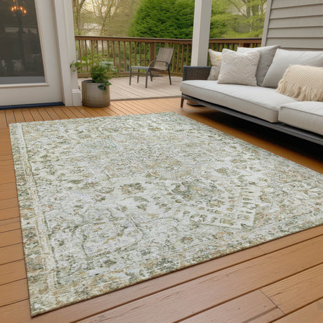 Addison Chantille ACN2138 Global Machine Made Traditional Ivory Rug