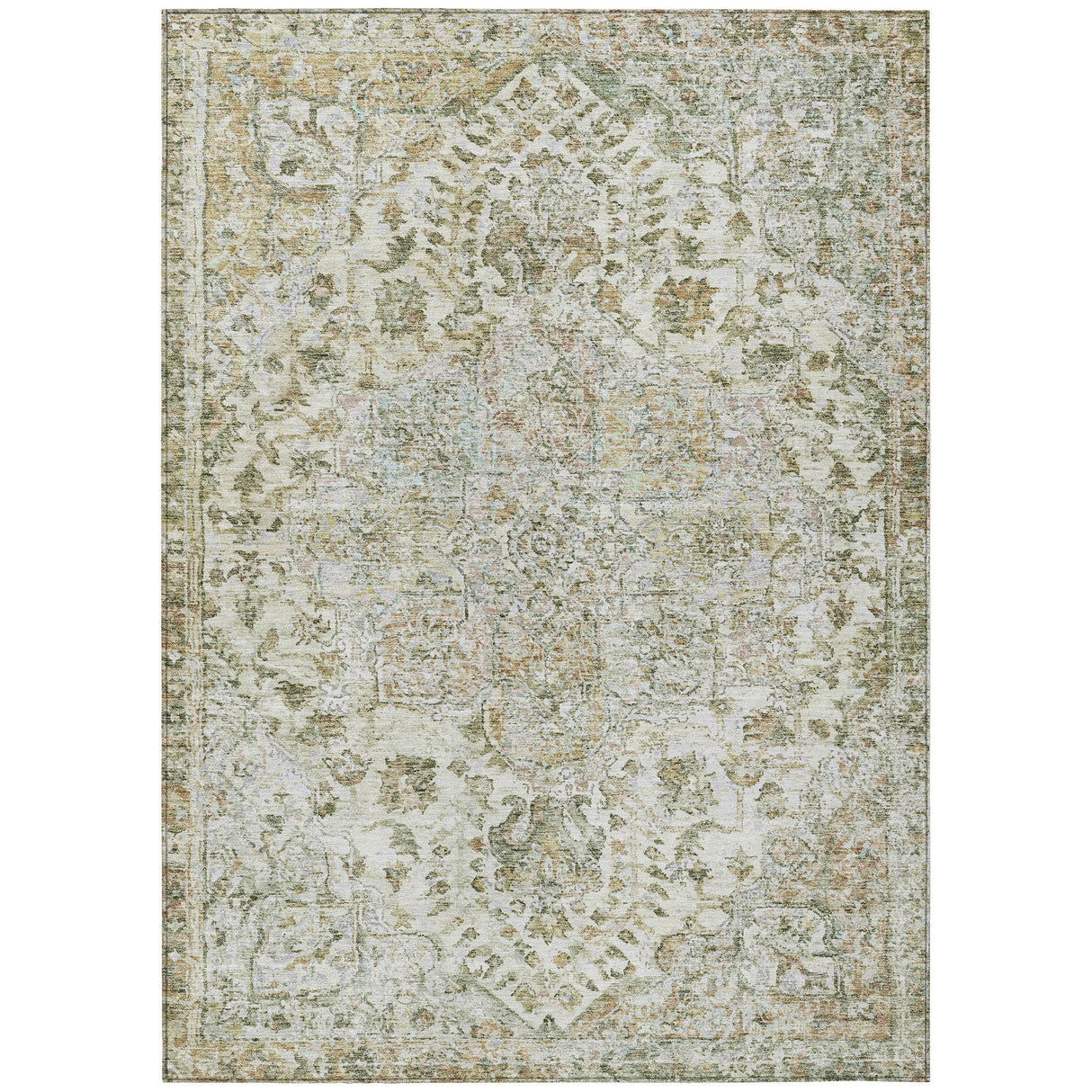 Addison Chantille ACN2138 Global Machine Made Traditional Ivory Rug