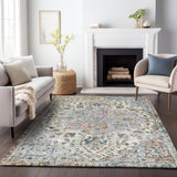Addison Chantille ACN2138 Global Machine Made Traditional Sage Rug