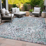 Addison Chantille ACN2138 Global Machine Made Traditional Sky Rug
