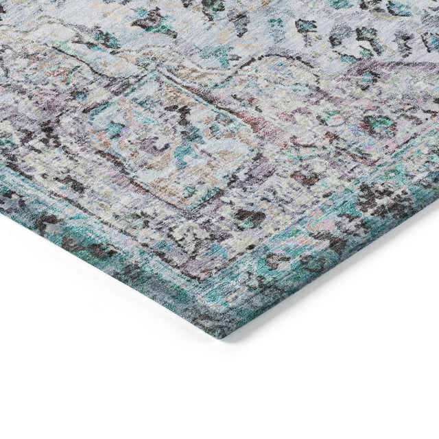 Addison Chantille ACN2138 Global Machine Made Traditional Sky Rug