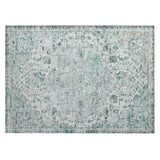 Addison Chantille ACN2138 Global Machine Made Traditional Teal Rug