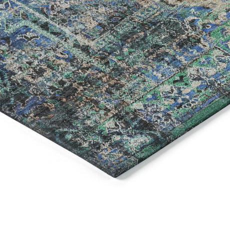 Addison Chantille ACN2139 Global Machine Made Traditional Green Rug