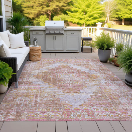 Addison Chantille ACN2140 Global Machine Made Traditional Blush Rug