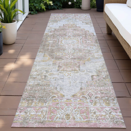 Addison Chantille ACN2140 Global Machine Made Traditional Taupe Rug