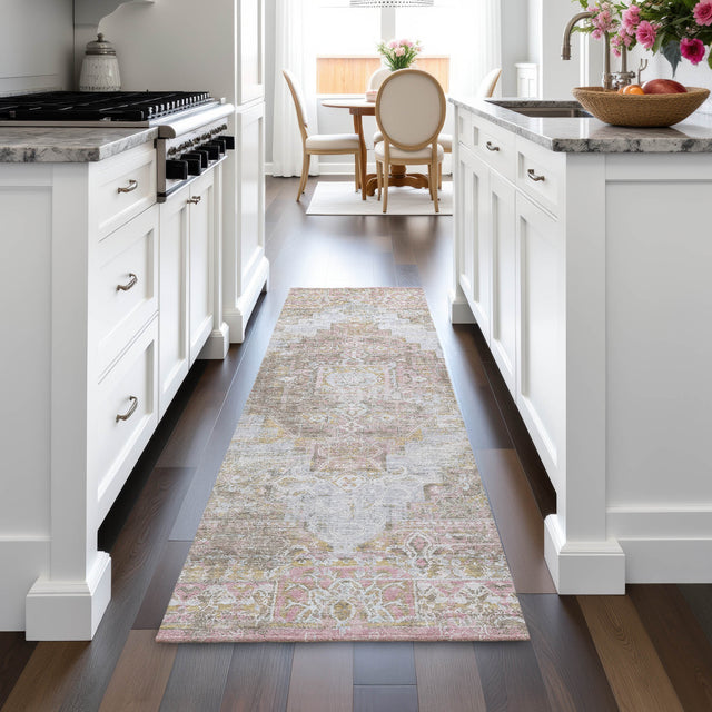 Addison Chantille ACN2140 Global Machine Made Traditional Taupe Rug