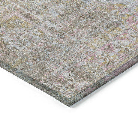Addison Chantille ACN2140 Global Machine Made Traditional Taupe Rug