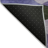 Addison Chantille ACN2141 Abstract Machine Made Transitional Purple Rug