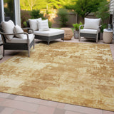 Addison Chantille ACN2142 Abstract Machine Made Transitional Copper Rug