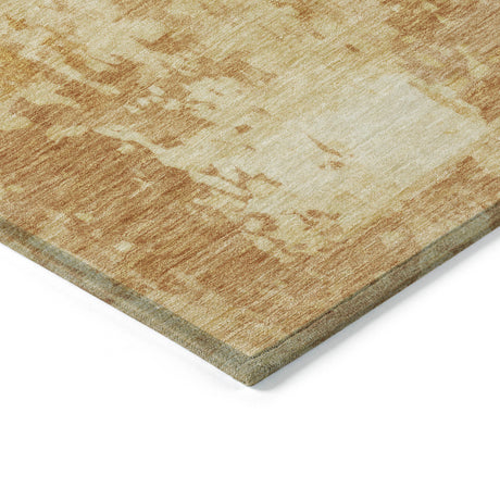 Addison Chantille ACN2142 Abstract Machine Made Transitional Copper Rug