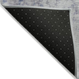 Addison Chantille ACN2142 Abstract Machine Made Transitional Denim Rug