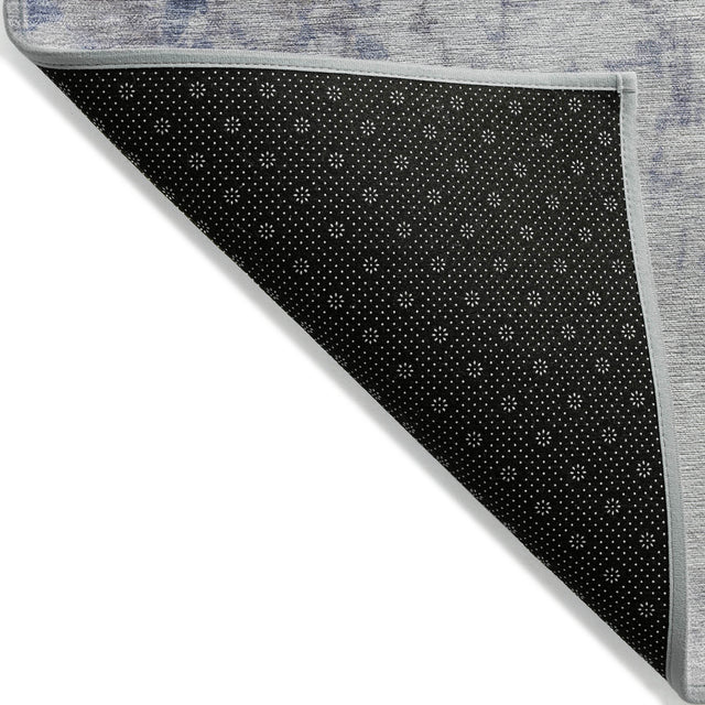 Addison Chantille ACN2142 Abstract Machine Made Transitional Denim Rug