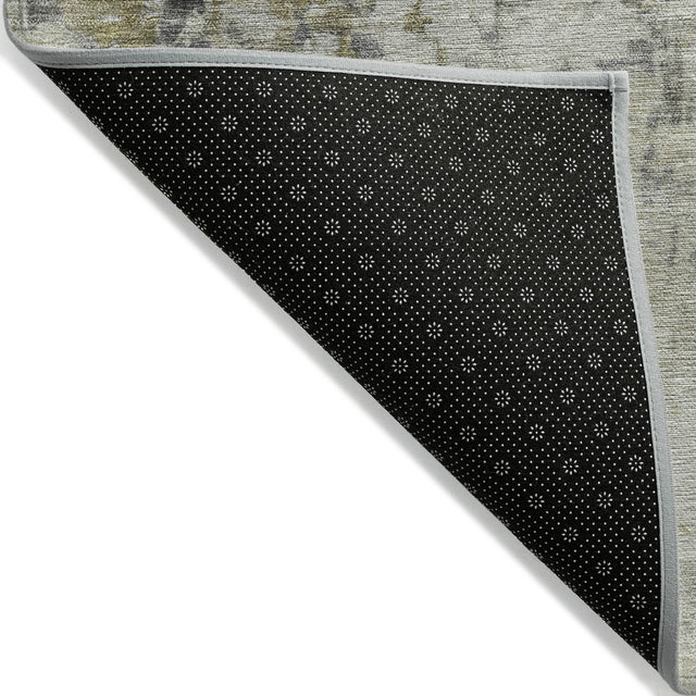 Addison Chantille ACN2142 Abstract Machine Made Transitional Pewter Rug