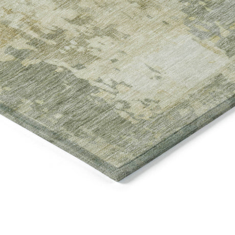 Addison Chantille ACN2142 Abstract Machine Made Transitional Sage Rug
