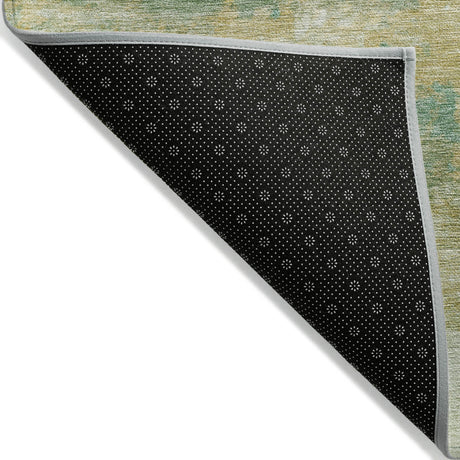 Addison Chantille ACN2144 Abstract Machine Made Transitional Aloe Rug