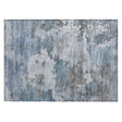 Addison Chantille ACN2144 Abstract Machine Made Transitional Blue Rug