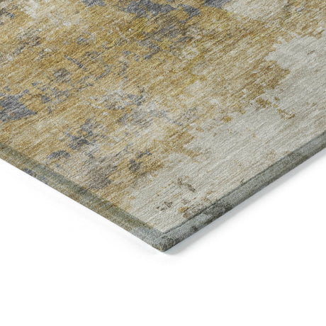 Addison Chantille ACN2144 Abstract Machine Made Transitional Brown Rug