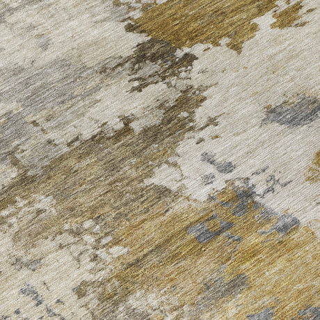 Addison Chantille ACN2144 Abstract Machine Made Transitional Brown Rug