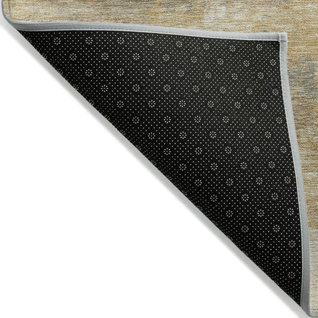 Addison Chantille ACN2144 Abstract Machine Made Transitional Khaki Rug