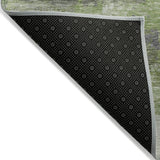 Addison Chantille ACN2144 Abstract Machine Made Transitional Olive Rug