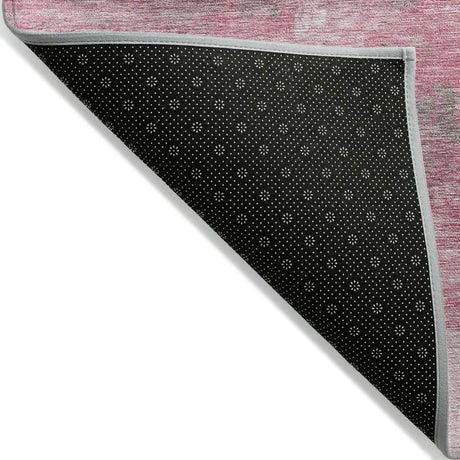 Addison Chantille ACN2144 Abstract Machine Made Transitional Pink Rug