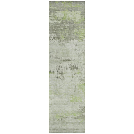 Addison Chantille ACN2145 Abstract Machine Made Transitional Aloe Rug