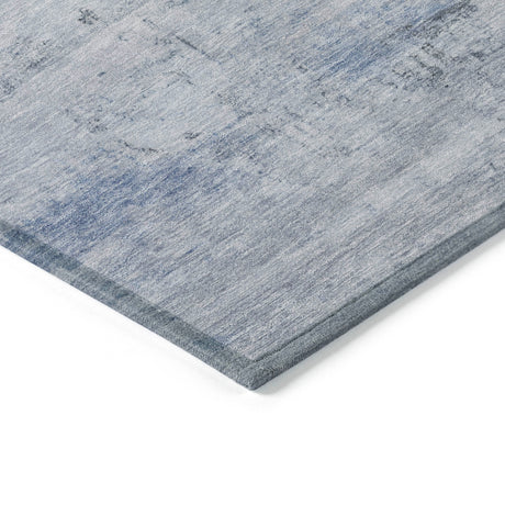 Addison Chantille ACN2145 Abstract Machine Made Transitional Blue Rug