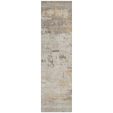 Addison Chantille ACN2145 Abstract Machine Made Transitional Putty Rug