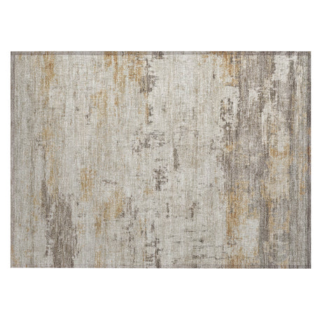 Addison Chantille ACN2145 Abstract Machine Made Transitional Putty Rug